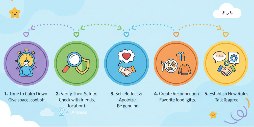 what to do if your child mblocks you